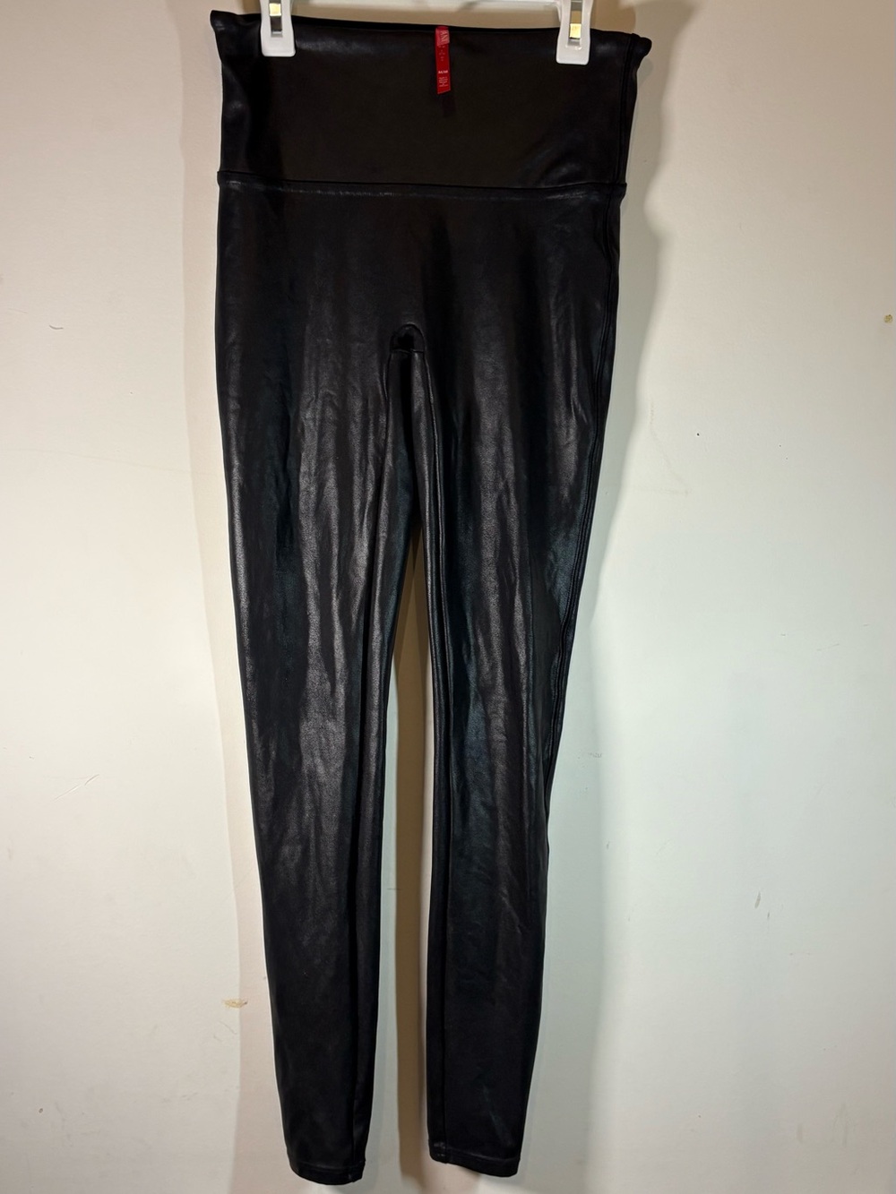 Spanx Faux Leather Leggings - Black - Medium
